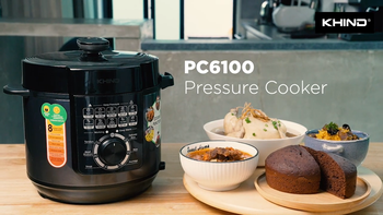 Khind 6L Pressure Cooker | PC6100 | Simple, Easy, Fast & Delicious